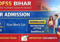 OFSS Bihar 11th First Merit List 2026